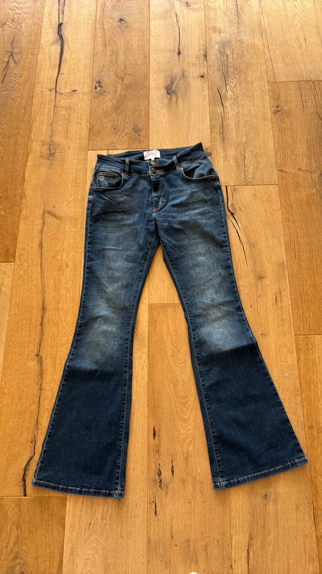 DNM pure stretch jeans Flynn vintage bleu L32, Verzenden, Nieuw, Blauw, W30 - W32 (confectie 38/40)