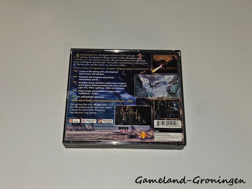 The Legend of the Dragoon (PS1) NTSC, Gebruikt, -, -, 1 speler
