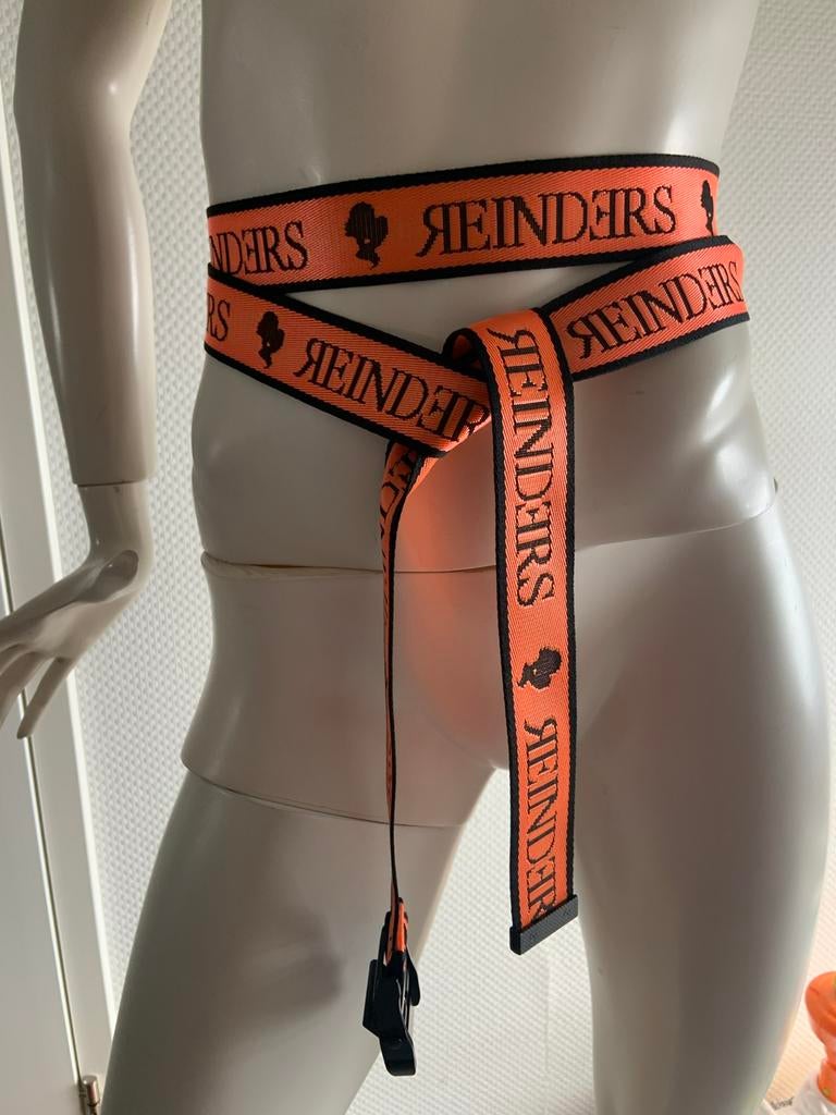 Reinders lange riem zgan, Kleding | Dames, Riemen en Ceinturen, 3 tot 5 cm, Tailleriem, Ophalen of Verzenden, Zo goed als nieuw