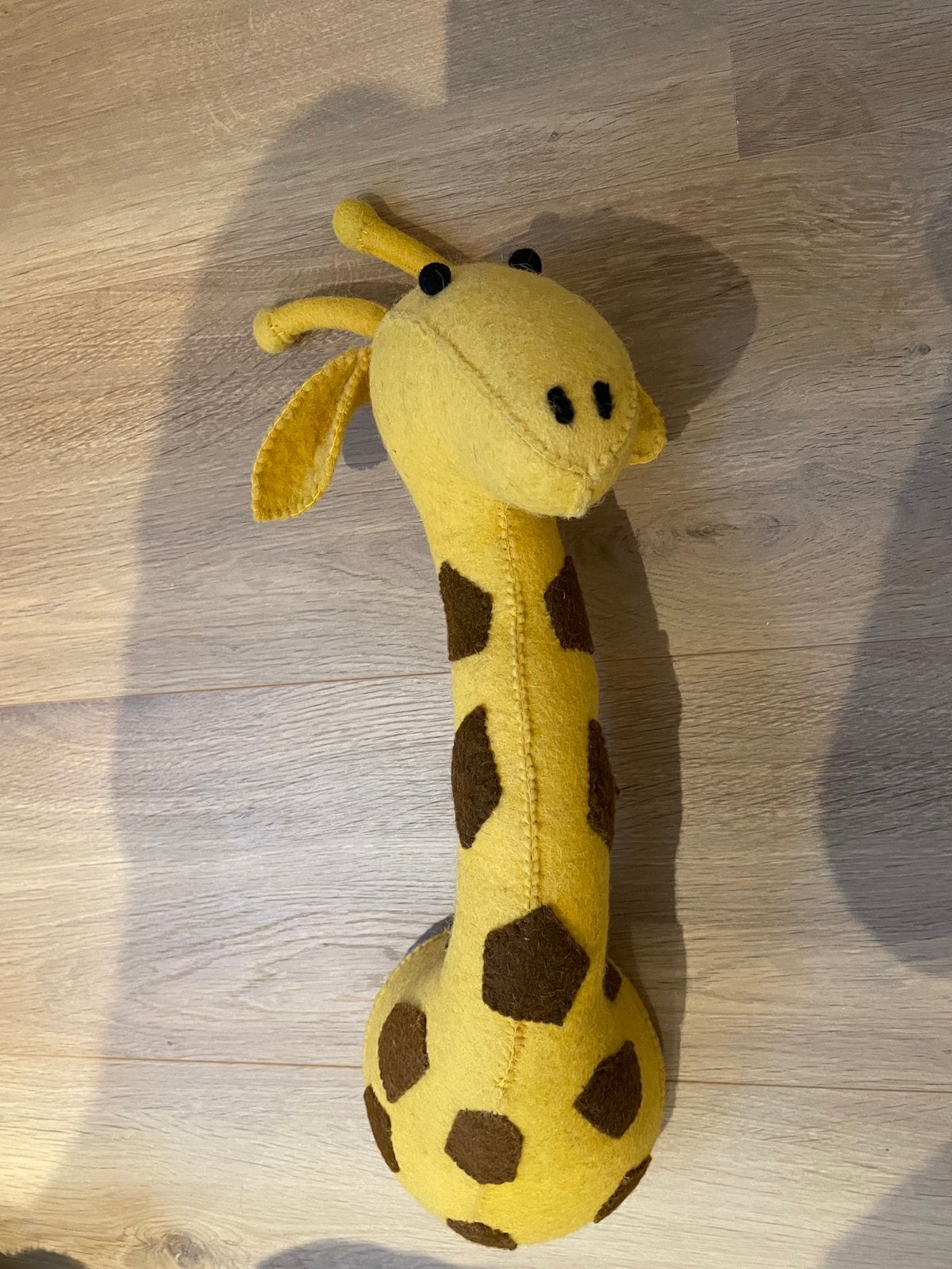 Loods 5 Dierenkop Giraffe voor aan de muur, Ophalen, Zo goed als nieuw, Geel, Decoratieobject