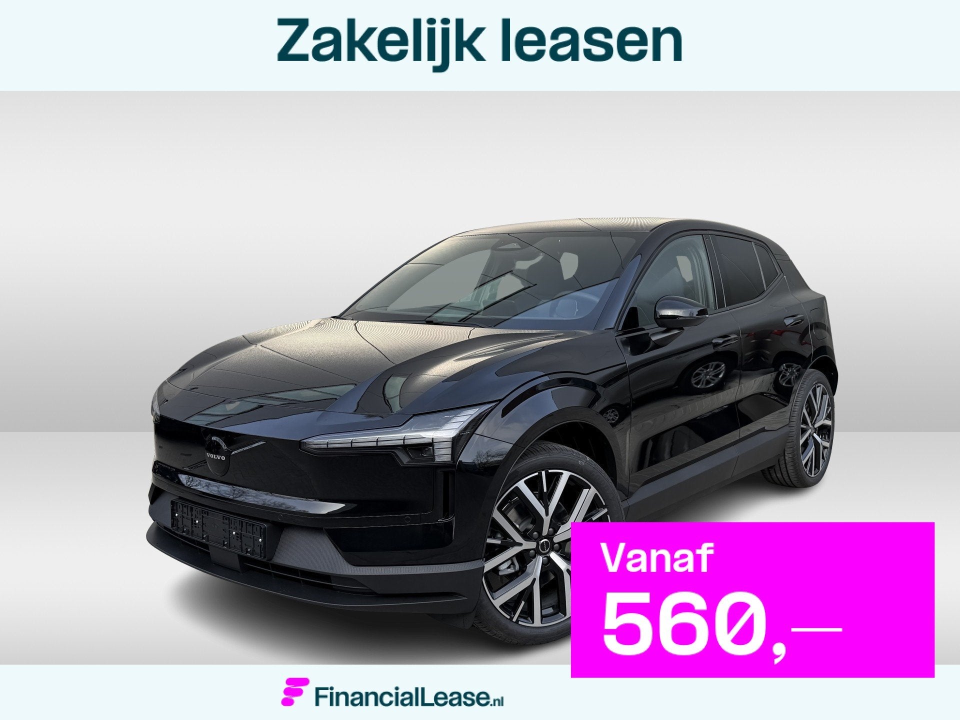 Volvo EX30 Single Motor Ext Range Plus Black Edition Europa, Automaat, Dealer onderhouden, Achterwielaandrijving, Zwart