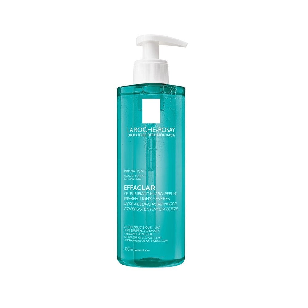 La Roche-Posay Effaclar Zuiverende Micro-Peeling Gel 400ml, Verzenden, Nieuw, Gehele gezicht, Reiniging