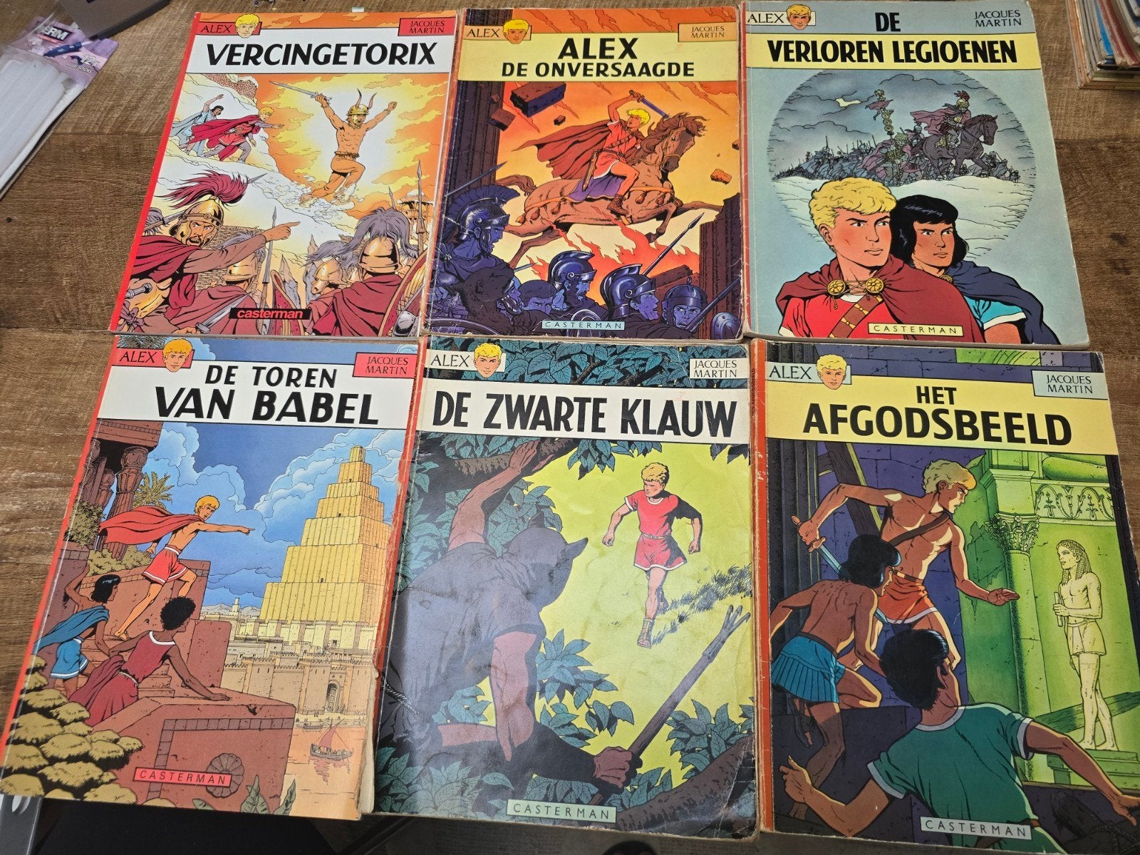 Stripboeken t.k Trigië, Conan, Alex - voor de verzamela, Ophalen