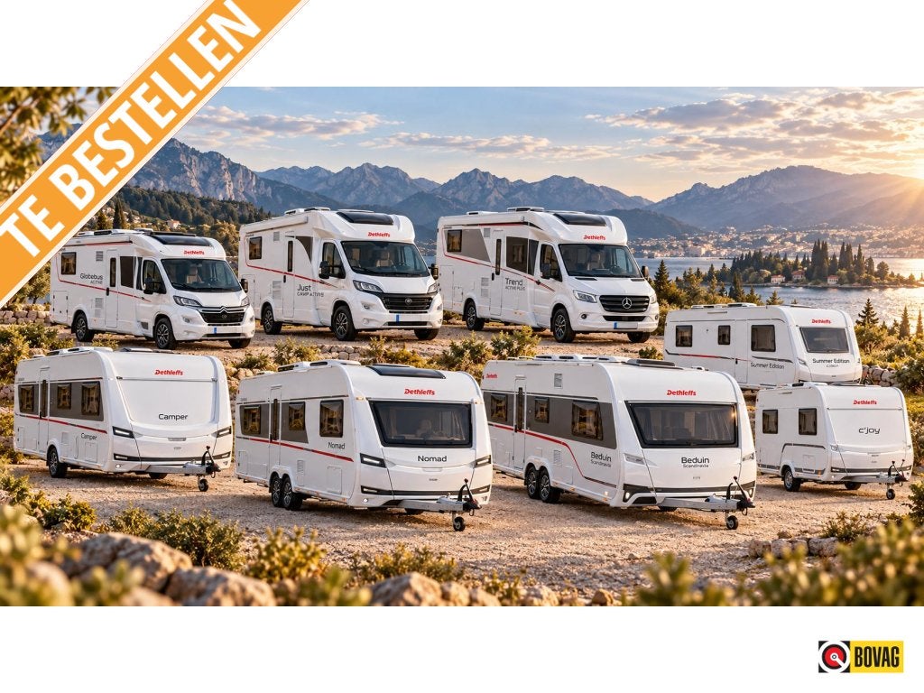 Dethleffs onderdelen nodig, Gewoon bij de dealer: CCR Lemmer, Caravans en Kamperen, Oven, 2 aparte bedden, Bedrijf, Treinzit