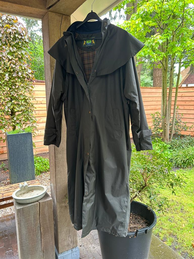 Hunter unisex outdoor mt 16 /large waterproof polyester jas, Ophalen of Verzenden, Zo goed als nieuw, Regenjas