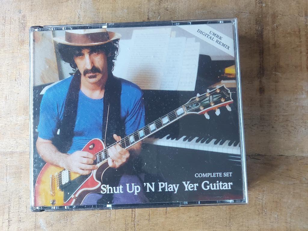 2 CD Frank Zappa – Shut Up 'n Play Yer Guitar (2 CD), Ophalen of Verzenden, Zo goed als nieuw, Poprock