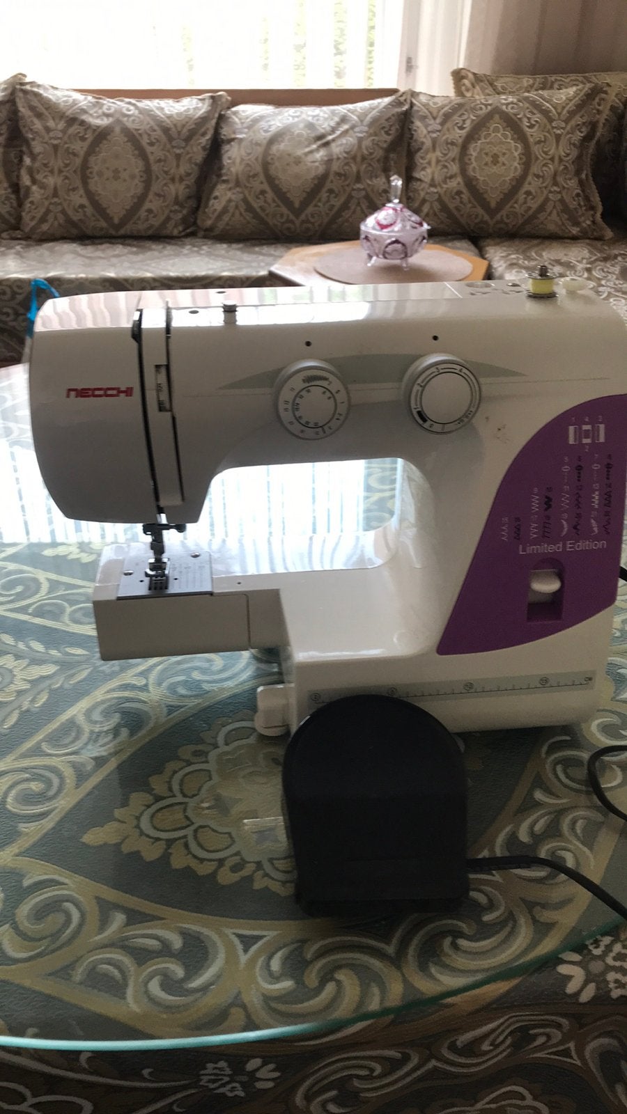 Naaimachine Necchi, Ophalen of Verzenden, Zo goed als nieuw, Naaimachine, Overige merken