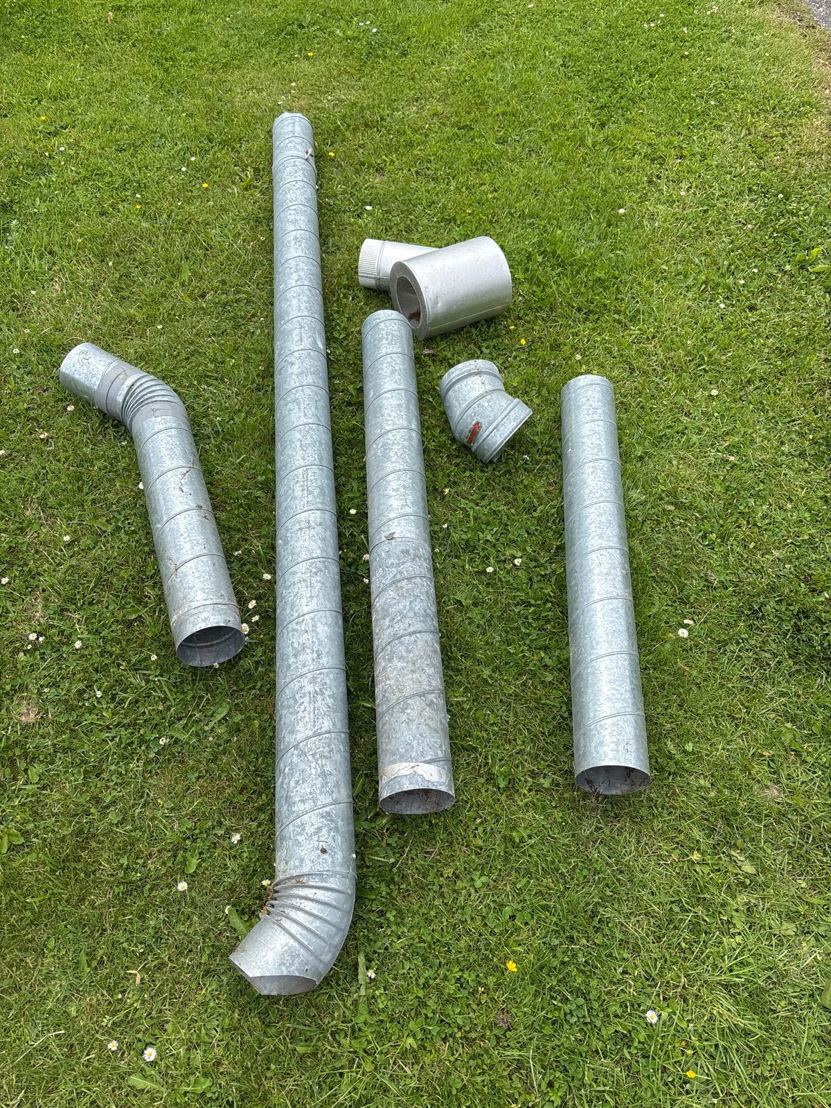 Spirobuis en bochten, Ophalen, Afvoer, Gebruikt, 2 tot 4 meter