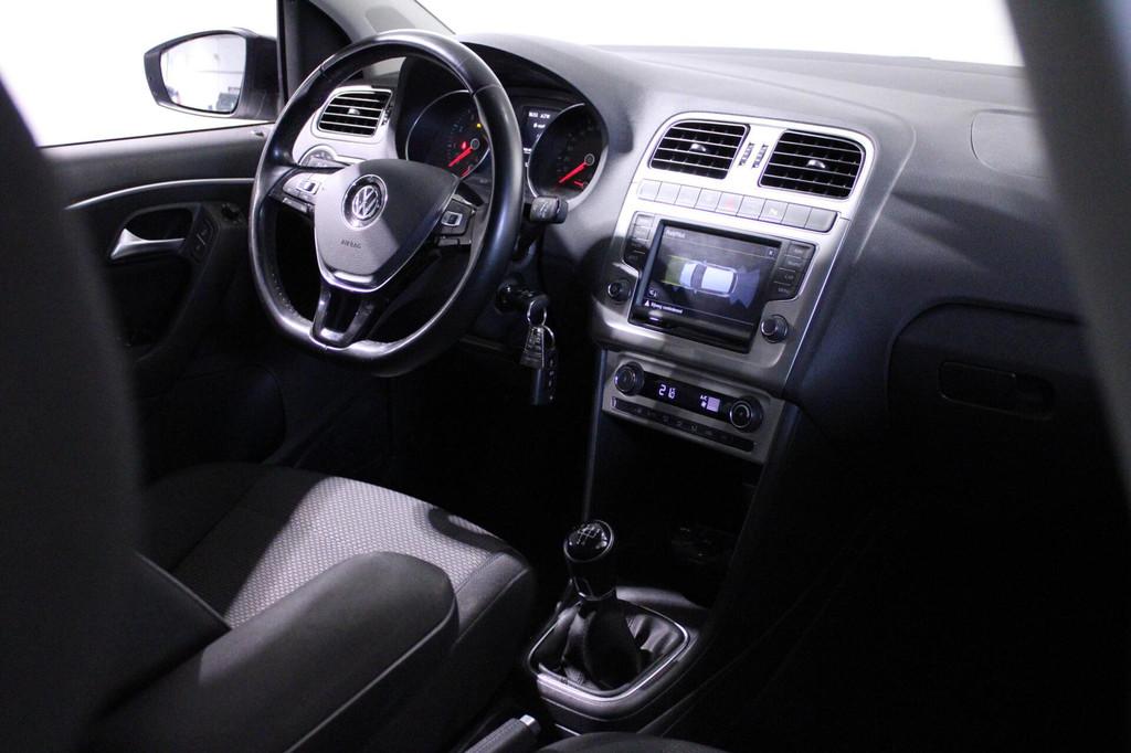 Volkswagen Polo 1.2 TSI Highline | Trekhaak | Apple CarPlay, Auto's, Volkswagen, Stof, 4 cilinders, Wit, Origineel Nederlands