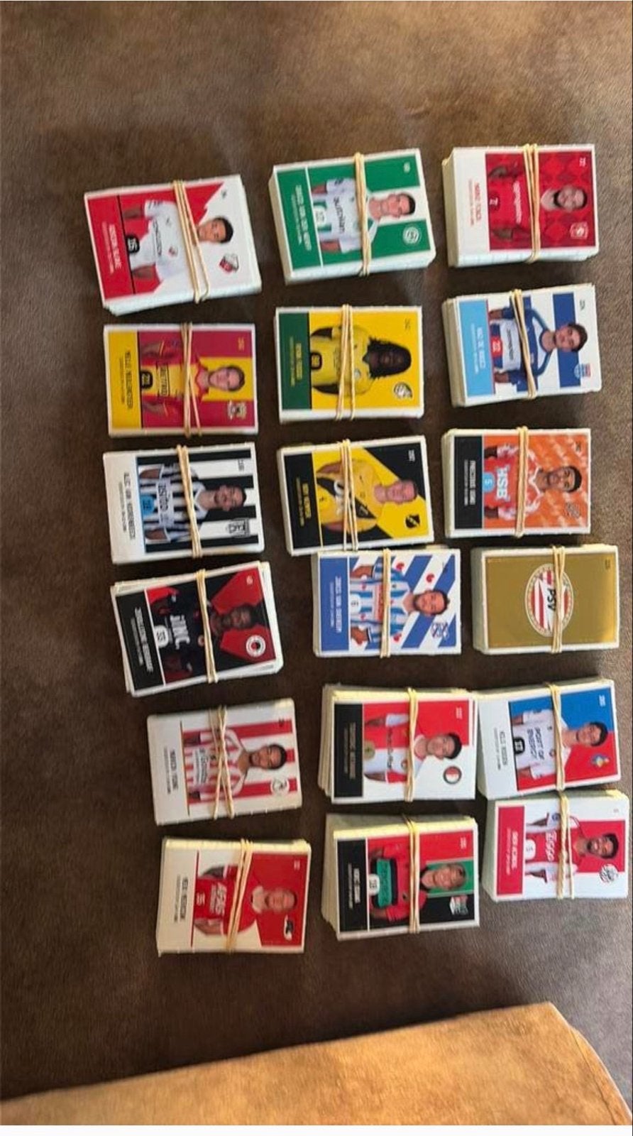 Grote collectie voetbalspelerskaarten Eredivisie, Ophalen of Verzenden, Gebruikt, Overige binnenlandse clubs, Spelerskaart
