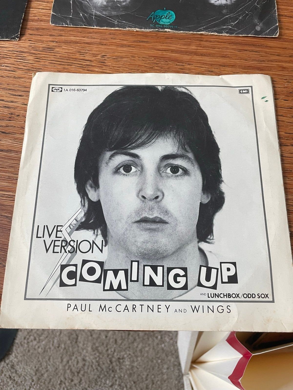 Paul McCartney - Coming Up (Live Version) 7 inch vinyl, Cd's en Dvd's, Vinyl Singles, Gebruikt, Originele persing, 7 inch, Ophalen of Verzenden