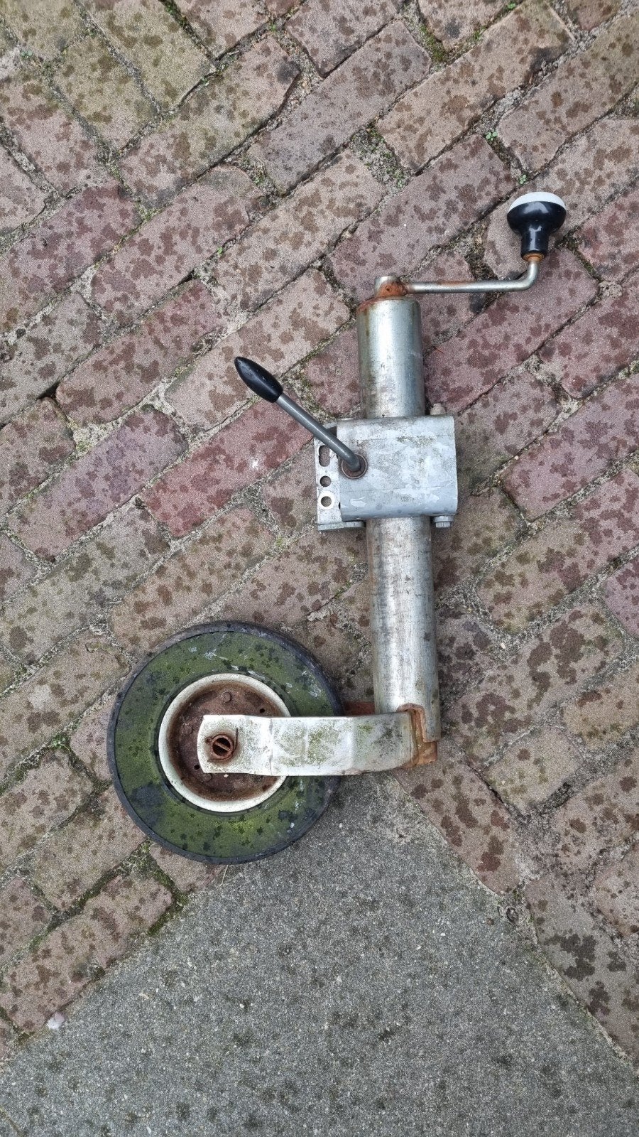 Aanhanger neuswiel met slinger en klem 60mm, Auto diversen, Ophalen, Gebruikt