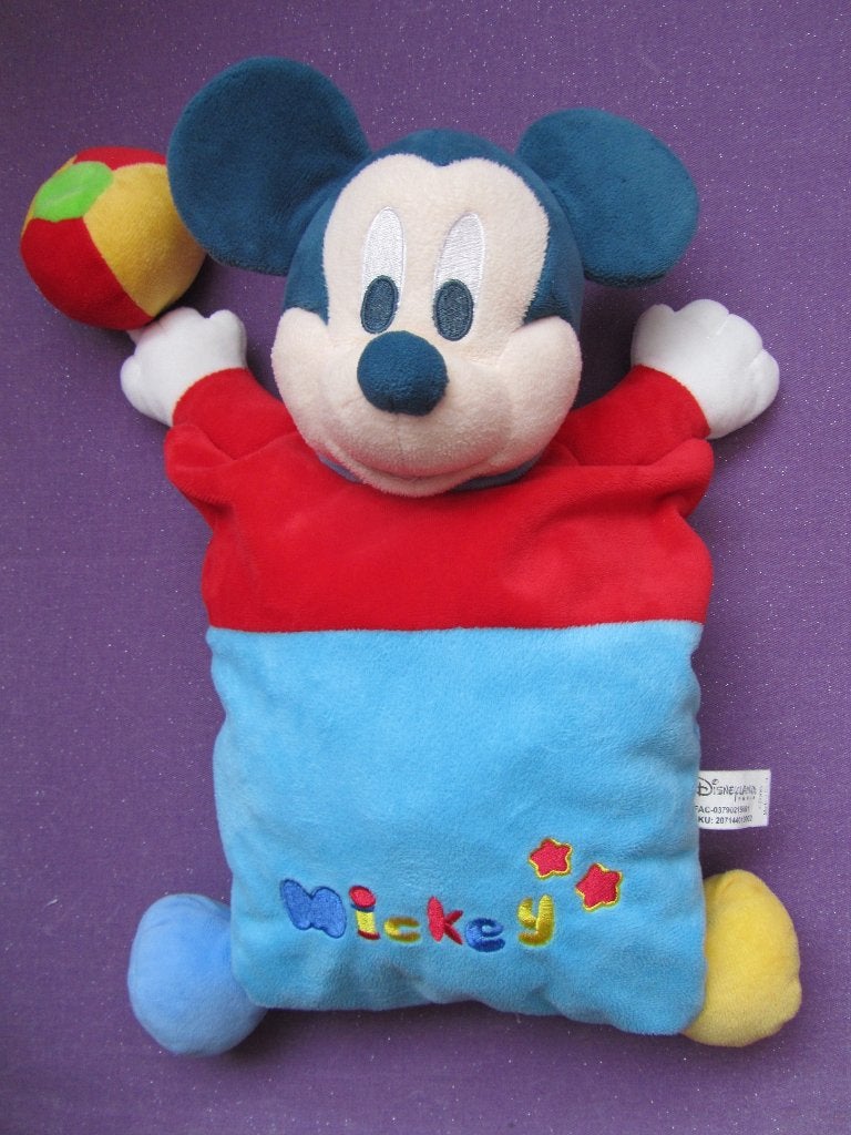 DISNEYLAND PARIS Knuffel MUIS MICKEY MOUSE; 35 CM **Nieuw**, Kinderen en Baby's, Speelgoed | Knuffels en Pluche, Muis, Disney
