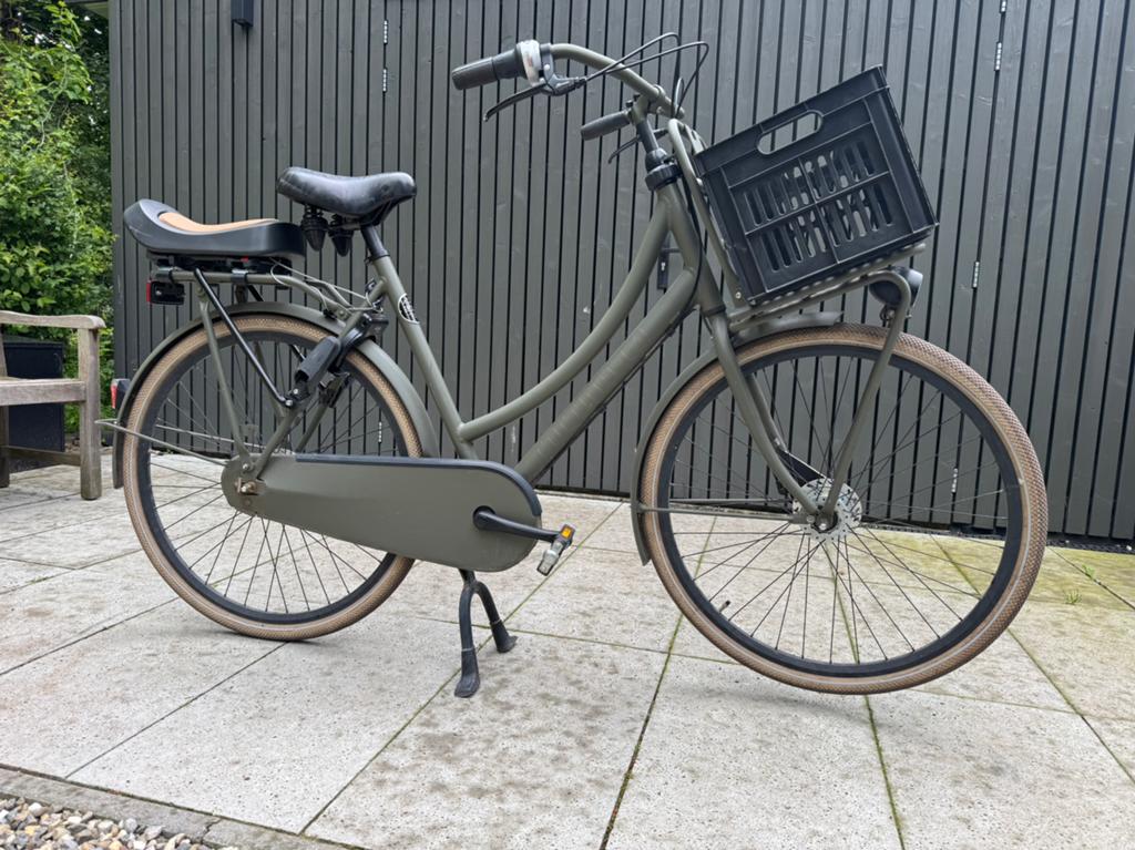 Cortina U4 Raw transport damesfiets 28 inch, 7 versn, Fietsen en Brommers, Fietsen | Dames | Damesfietsen, Versnellingen, 56 cm of meer