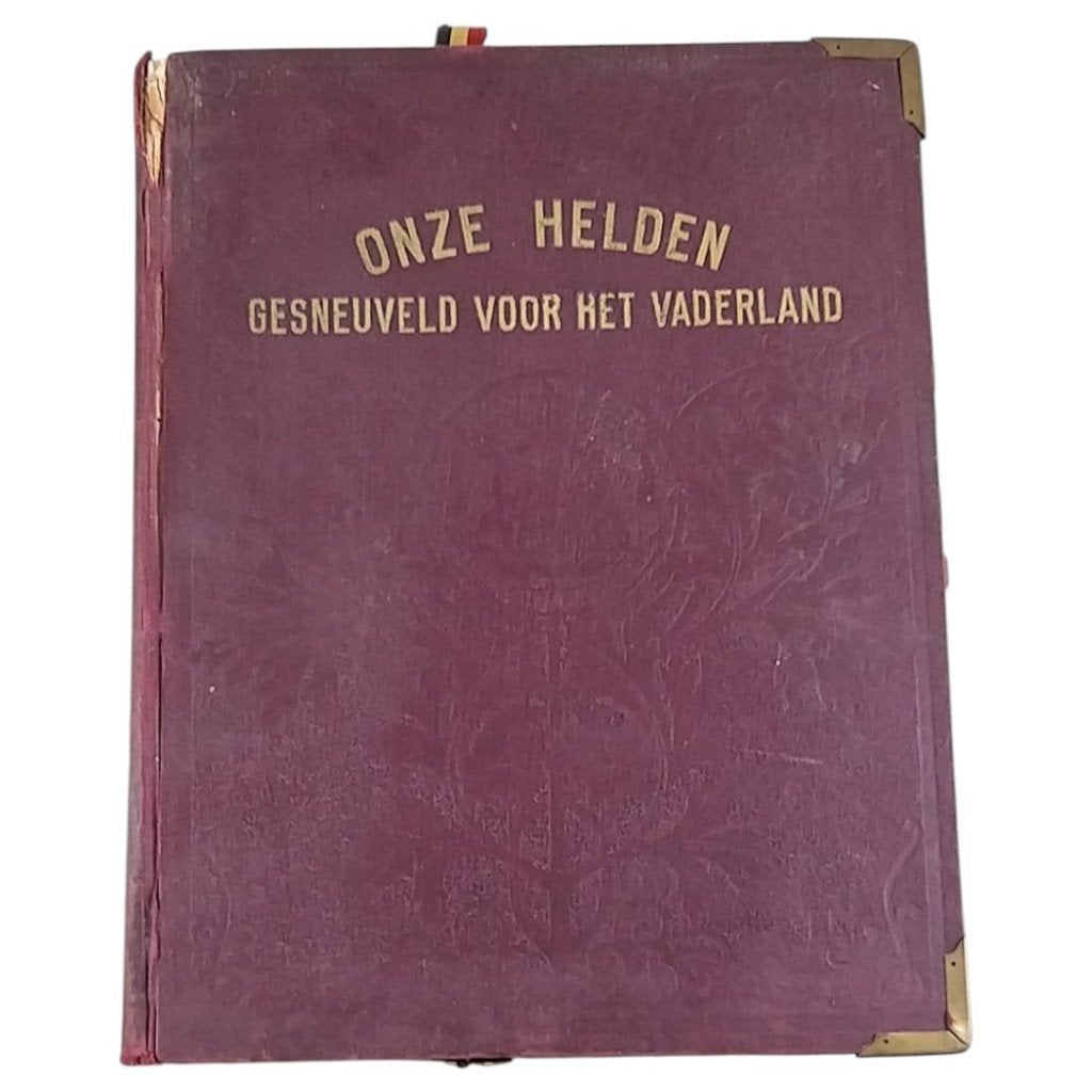 Onze Helden gesneuveld voor het Vaderland - 1926, Ophalen of Verzenden, Landmacht, Overige gebieden, Boek of Tijdschrift