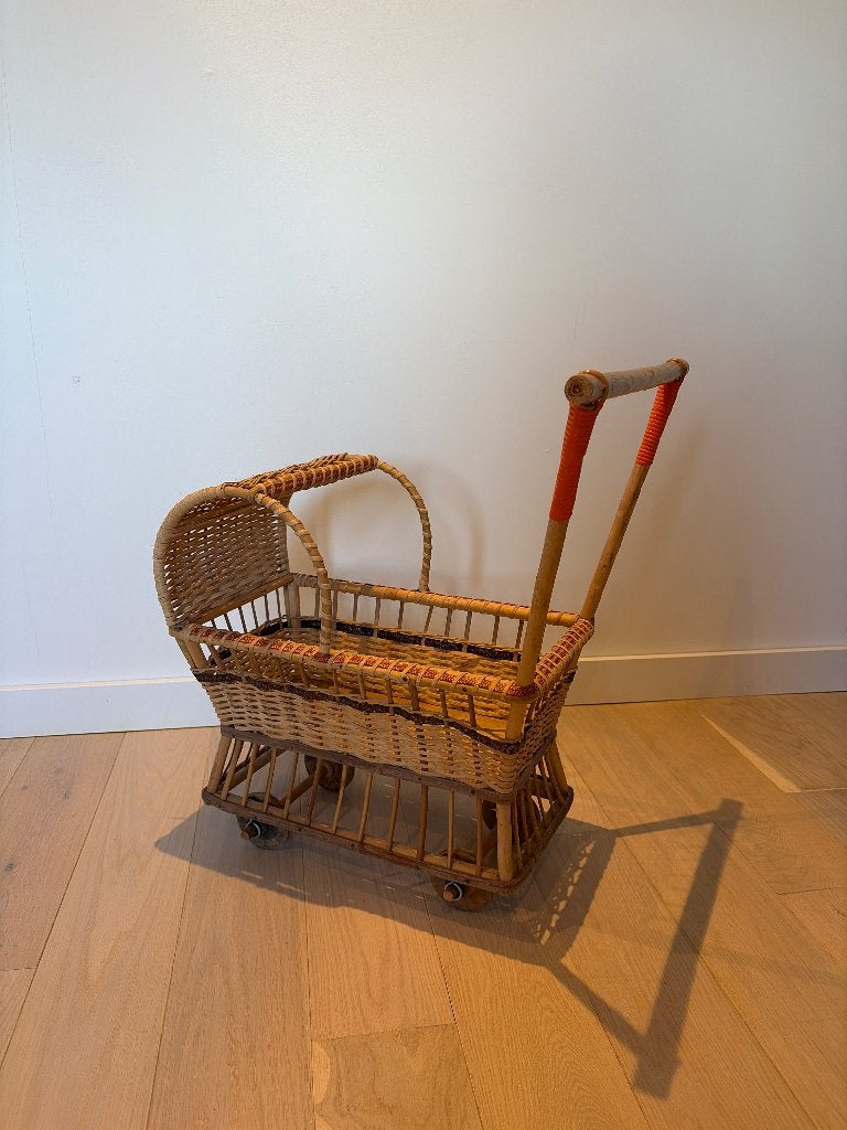 Poppenwagen vintage, Ophalen, Gebruikt, Babypop