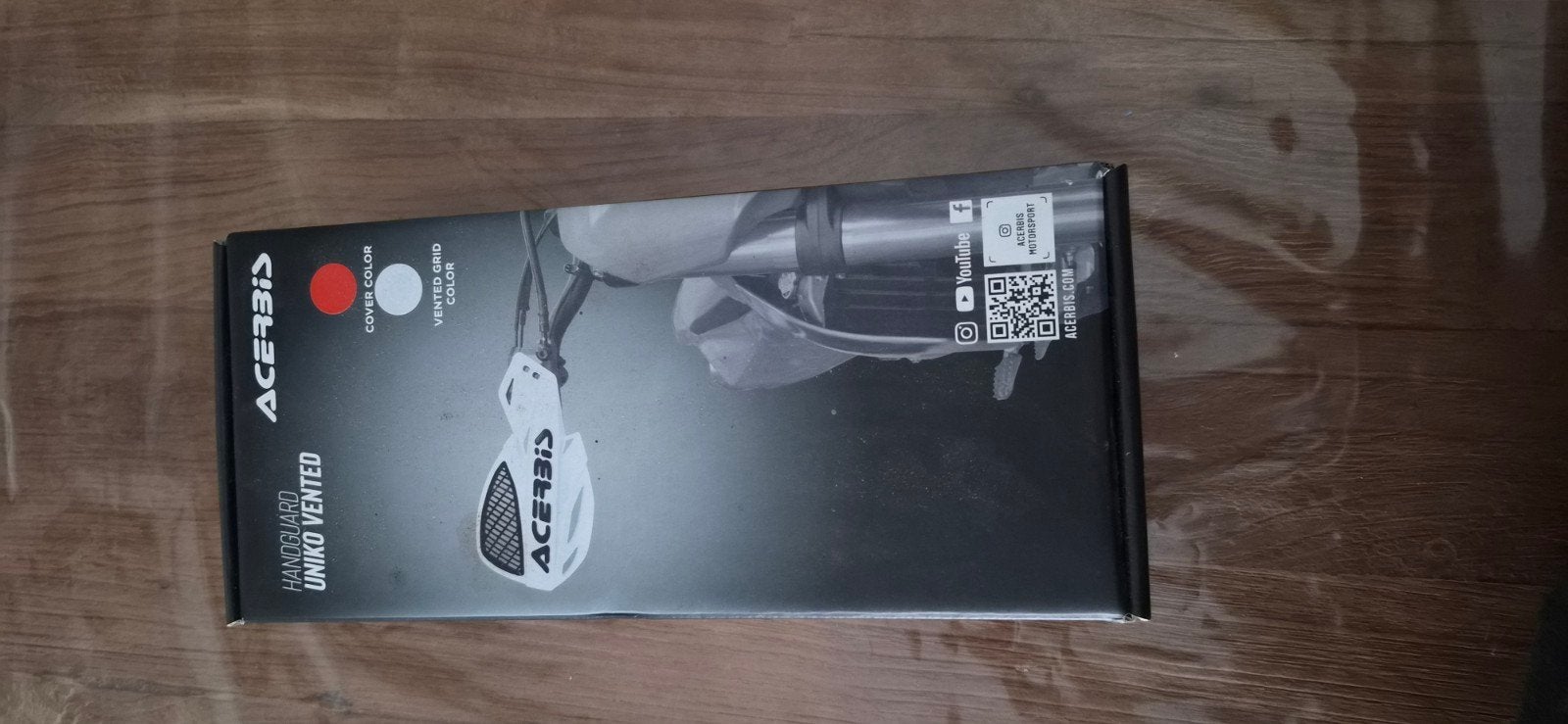 Acerbis Uniko Vented Handkappen Rood - Nieuw in Doos, Ophalen of Verzenden, Nieuw