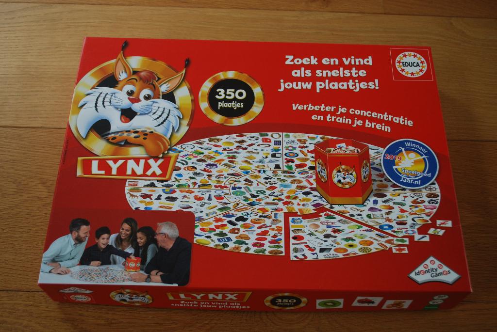 Lynx zoekspel, Vijf spelers of meer, Ophalen of Verzenden, Zo goed als nieuw, Identity Games