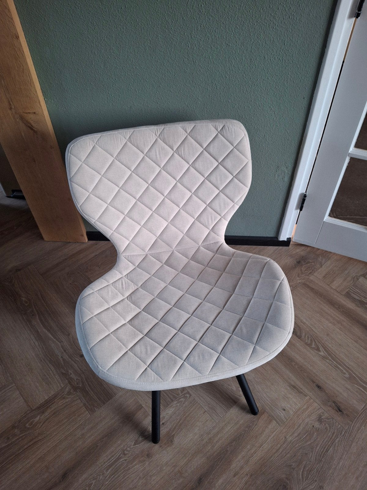 Beige fauteuil kwantum, Ophalen, Overige kleuren, Stof, Eén