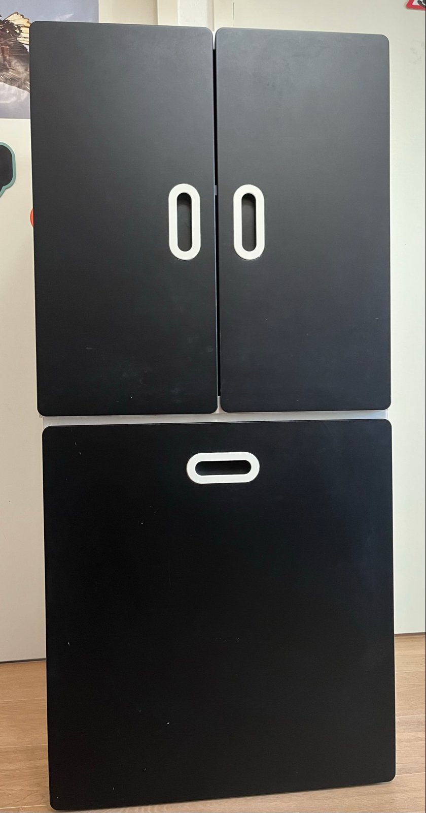 2 Stuva krijtbord kastjes (IKEA), Ophalen, Gebruikt