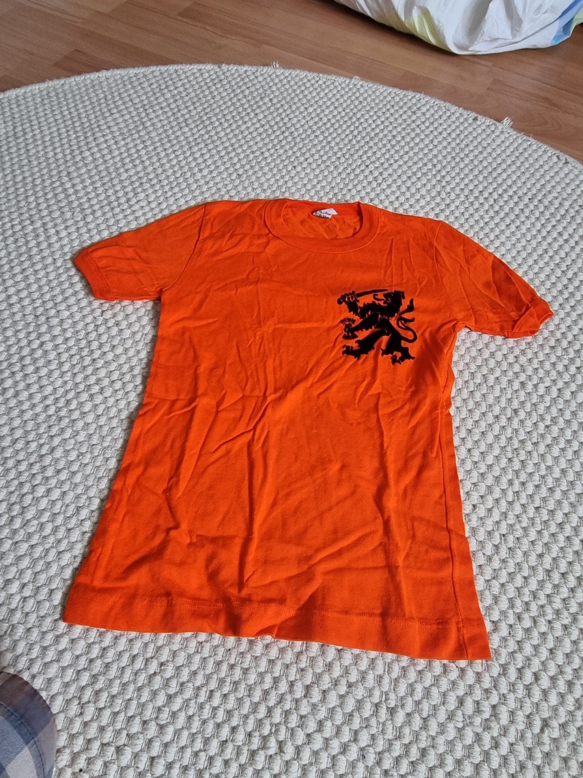 Zeer zeldzaam Jansen & Tilanus voetbalshirt oranje 60 S/M, Jabsen & Tilanus, Nieuw, Oranje, Ophalen of Verzenden
