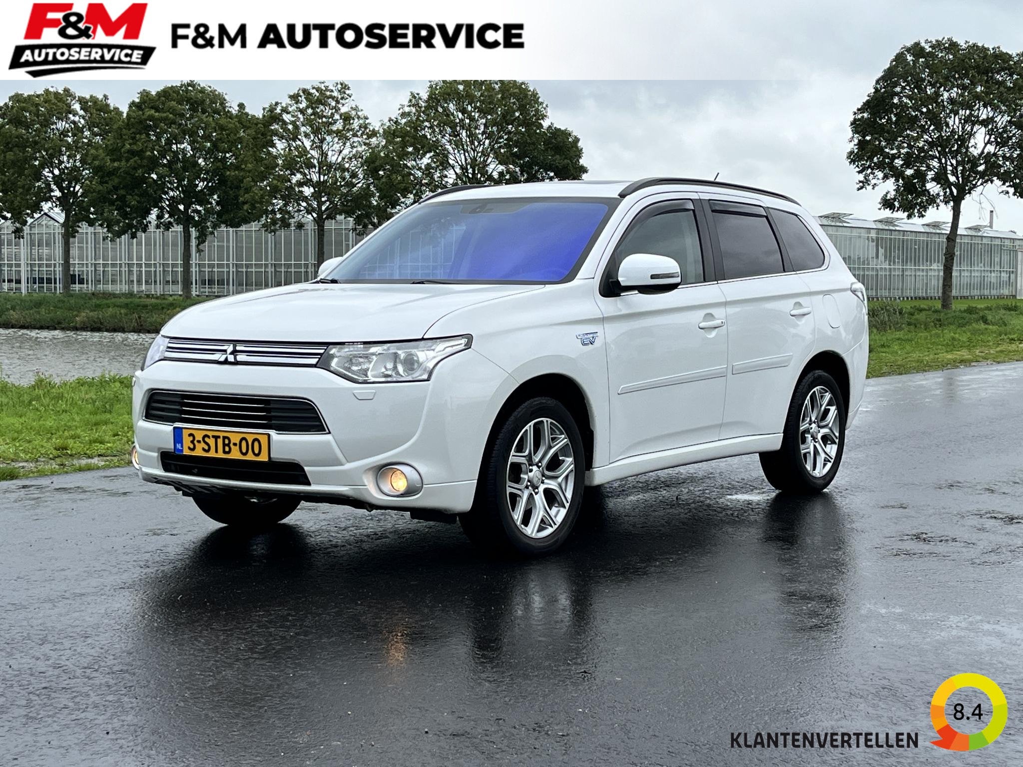Mitsubishi Outlander 2.0 PHEV Instyle Clima, cruise, camera,, Auto's, 1998 cc, Euro 6, 4 cilinders, Wit