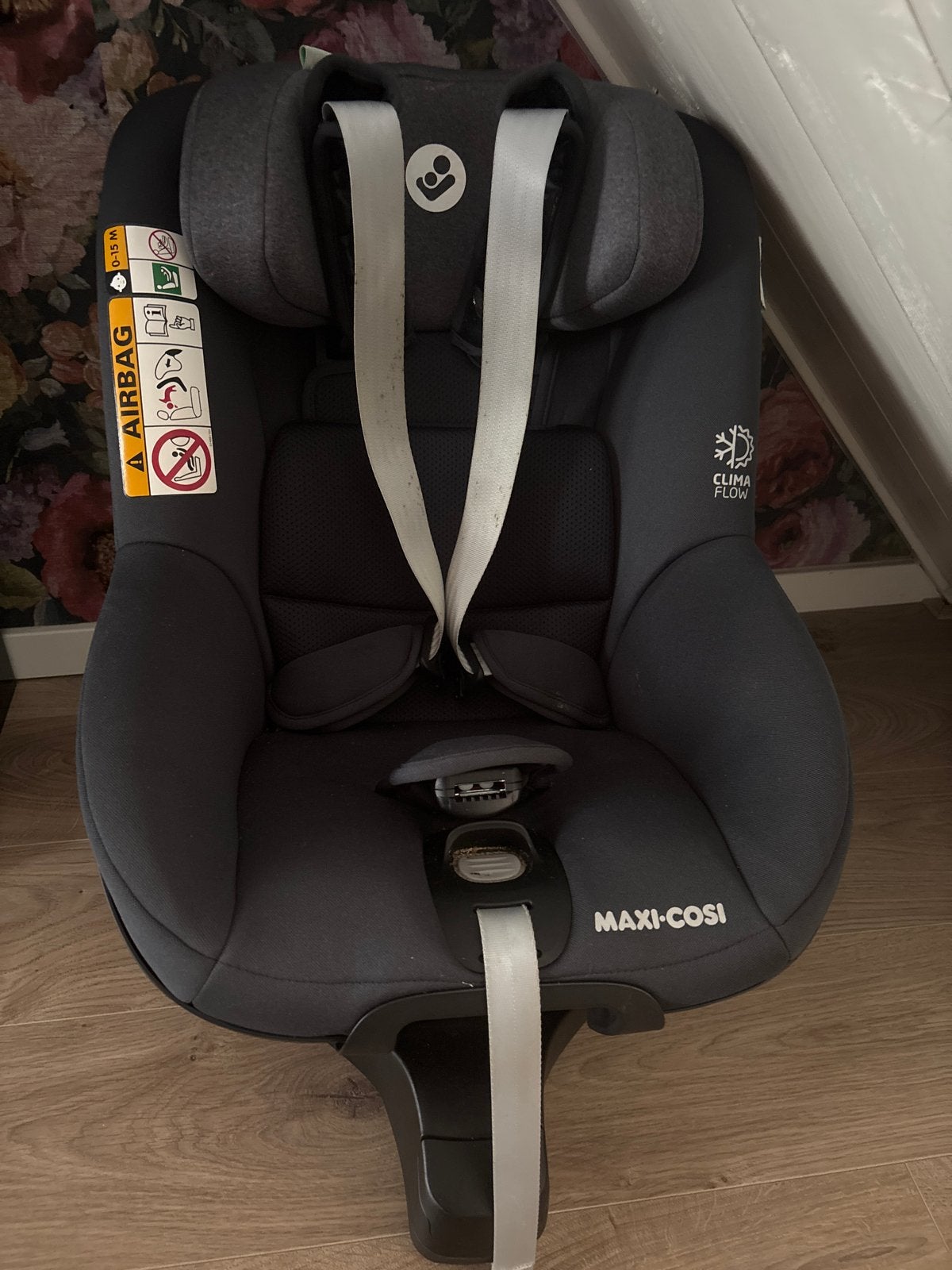 Maxi-Cosi Mica Pro Eco i-Size Autostoel zgan, Kinderen en Baby's, Ophalen, Autogordel of Isofix, 0 t/m 18 kg, Verstelbare rugleuning