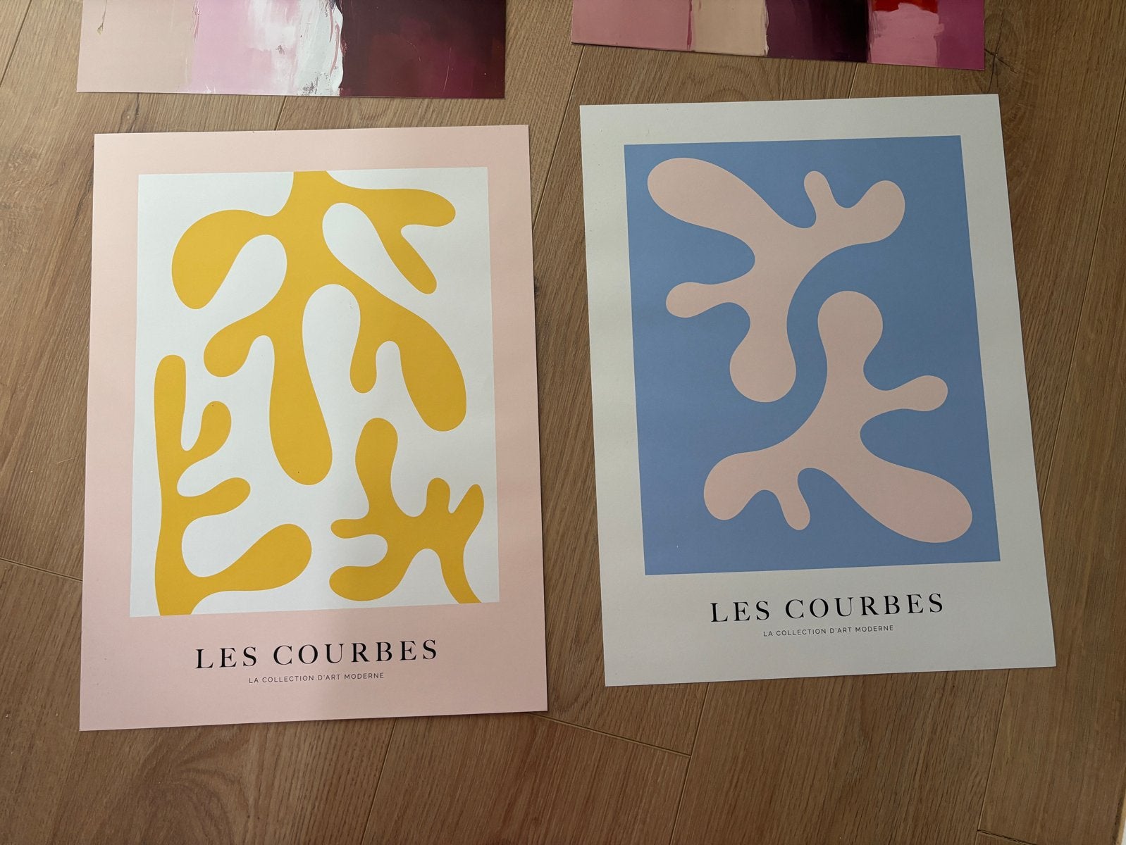 Set van 2 Desenio Matisse stijl posters, Ophalen, Rechthoekig Staand, Zo goed als nieuw, A1 t/m A3
