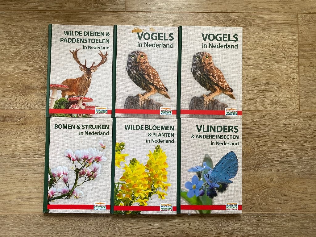 Nieuwe natuurboeken van Nationale Postcode Loterij, Verzenden, Nieuw, Natuur algemeen