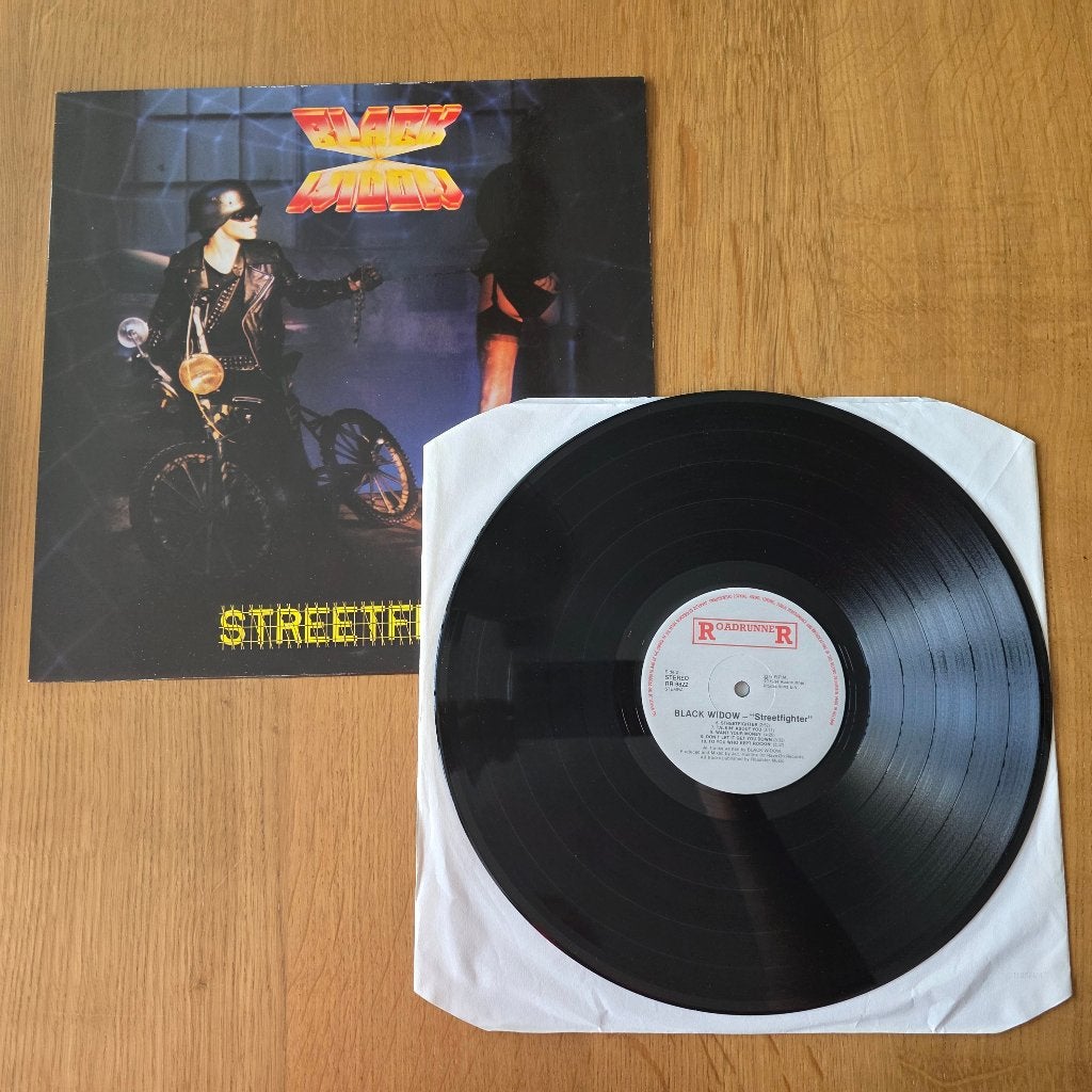Black Widow - Streetfighter (EU1984) (VG+/VG+), Ophalen of Verzenden, Gebruikt