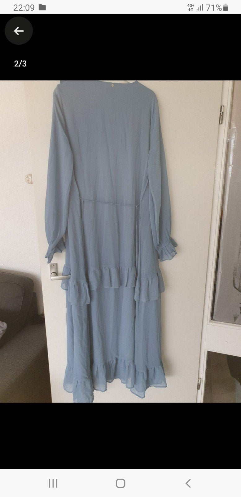 nieuw jurk, Blauw, Maat 46/48 (XL) of groter, Nieuw, Ophalen of Verzenden