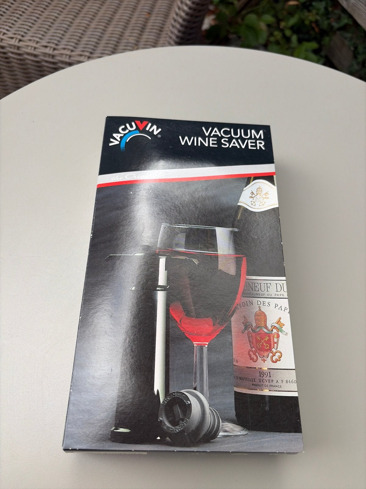 Vacu Vin Vacuum Wine Saver - Wijnvacuümpomp, Overige typen, Kunststof, Nieuw, Ophalen of Verzenden