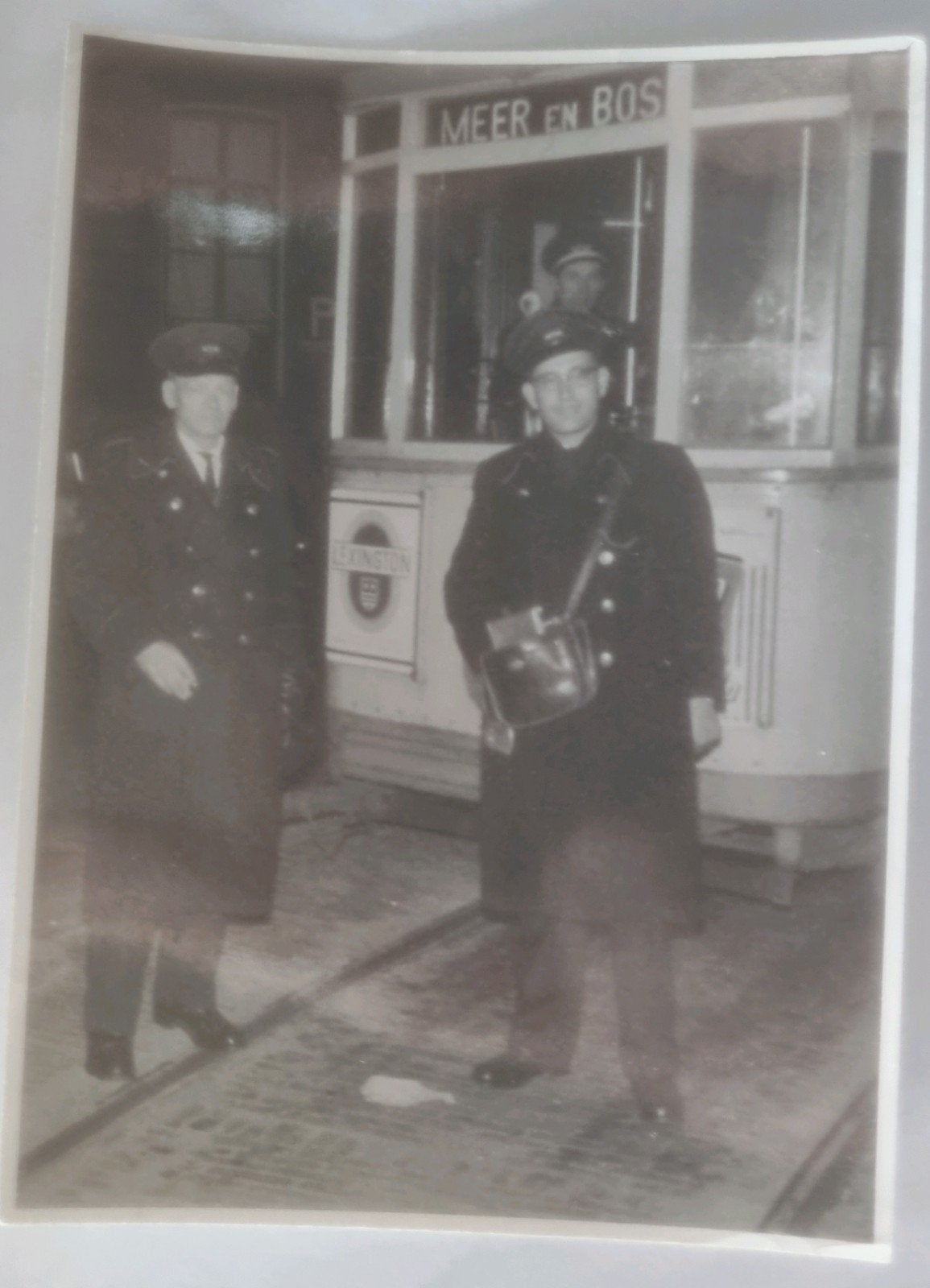 434.Foto Den Haag: Laatste rit lijn 2 Kerkplein, Ophalen of Verzenden, 1940 tot 1960