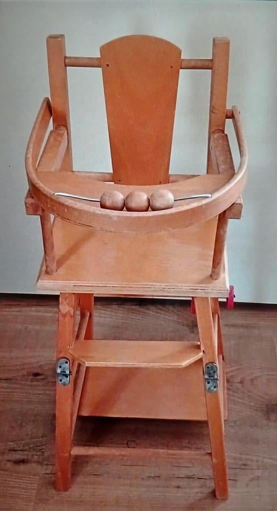 Poppenstoeltje Vintage, Ophalen, Gebruikt, Babypop