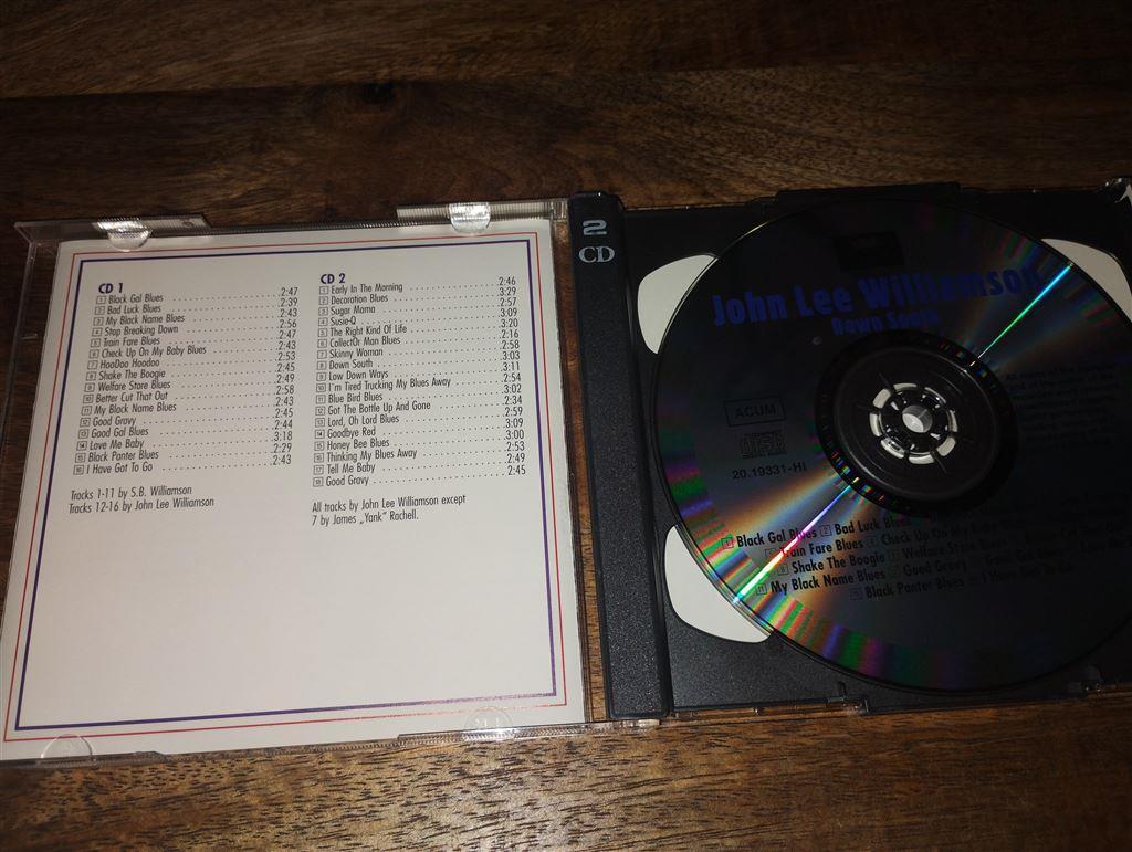 John Lee [Sonny Boy] Williamson - Down South [2 CD], Ophalen of Verzenden, 1980 tot heden, Zo goed als nieuw, Jazz