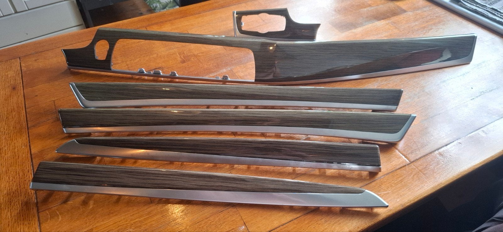 BMW F10 F11 LCI Interieurlijsten Hout, Auto-onderdelen, Ophalen of Verzenden, Gebruikt, BMW
