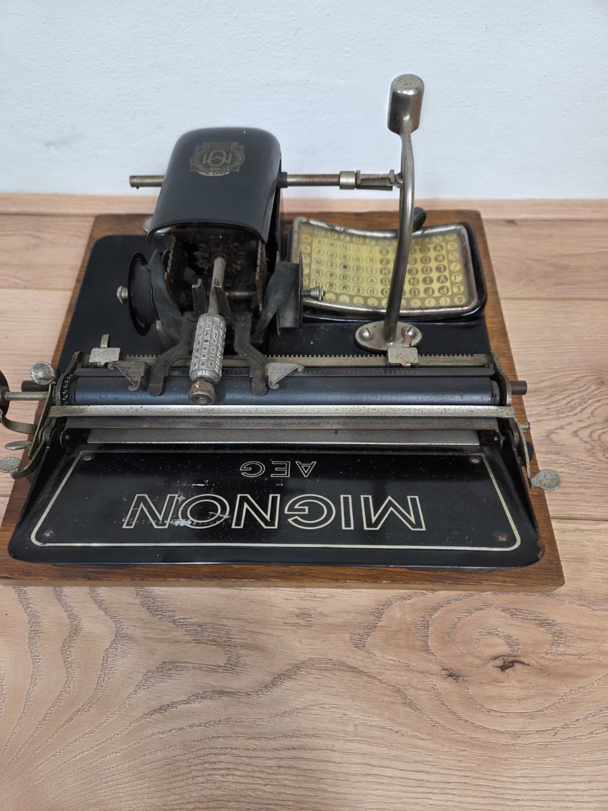 Typemachine | Mignon AEG, Ophalen of Verzenden, Gebruikt