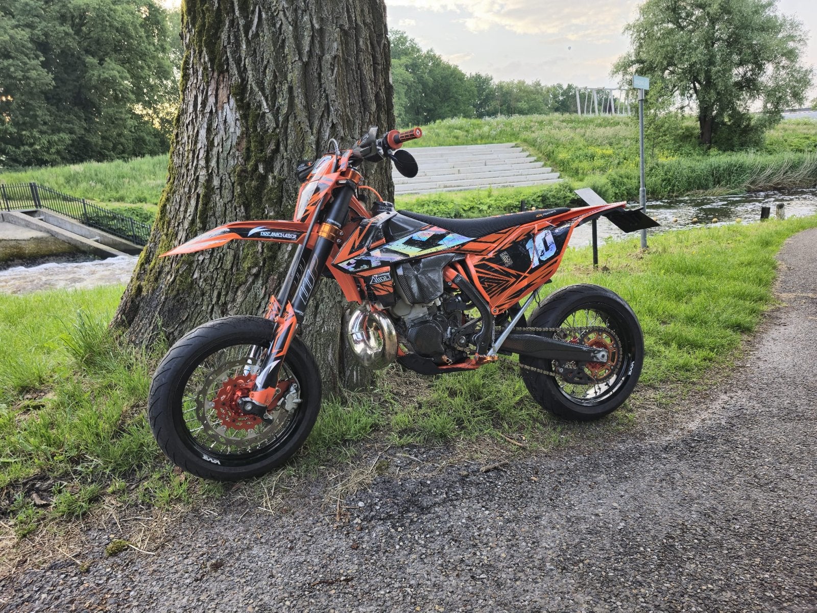 KTM Supermoto/Enduro - Altijd goed onderhouden, 300 cc, Nieuw, Particulier, Minimaal motorrijbewijs A2