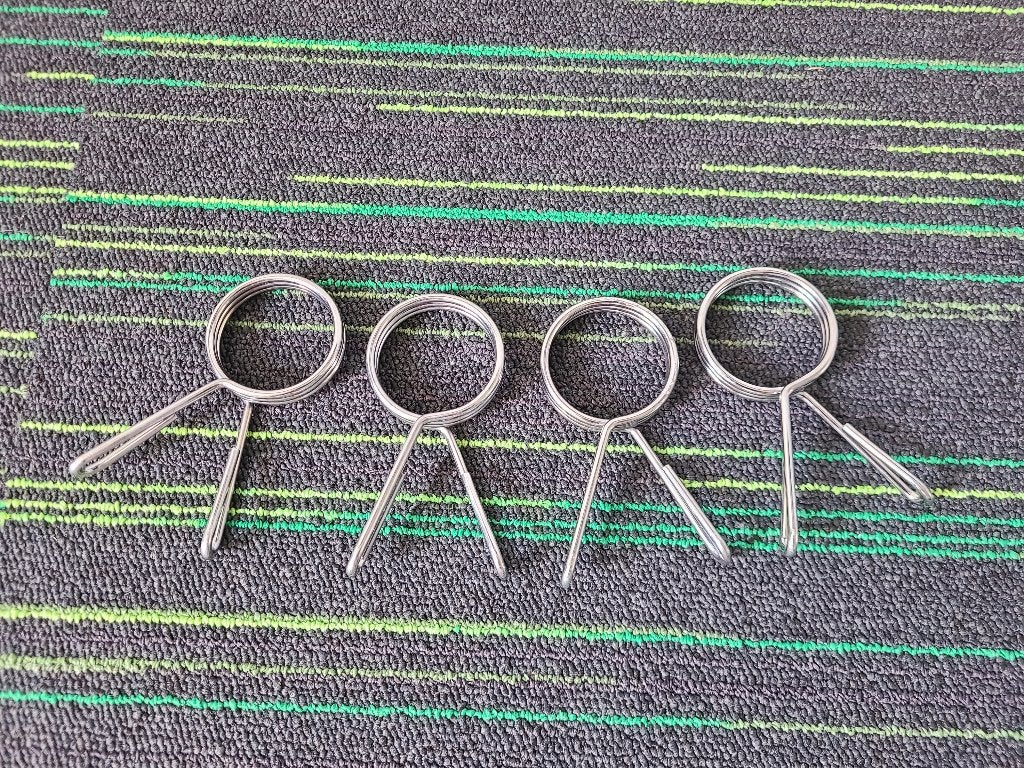 4x Haltersluitingen 50mm, Ophalen of Verzenden, Nieuw, Benen, Overige typen
