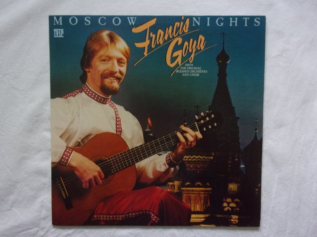 Francis Goya - Moscow nights LP, Ophalen of Verzenden, Gebruikt, 12 inch, LP