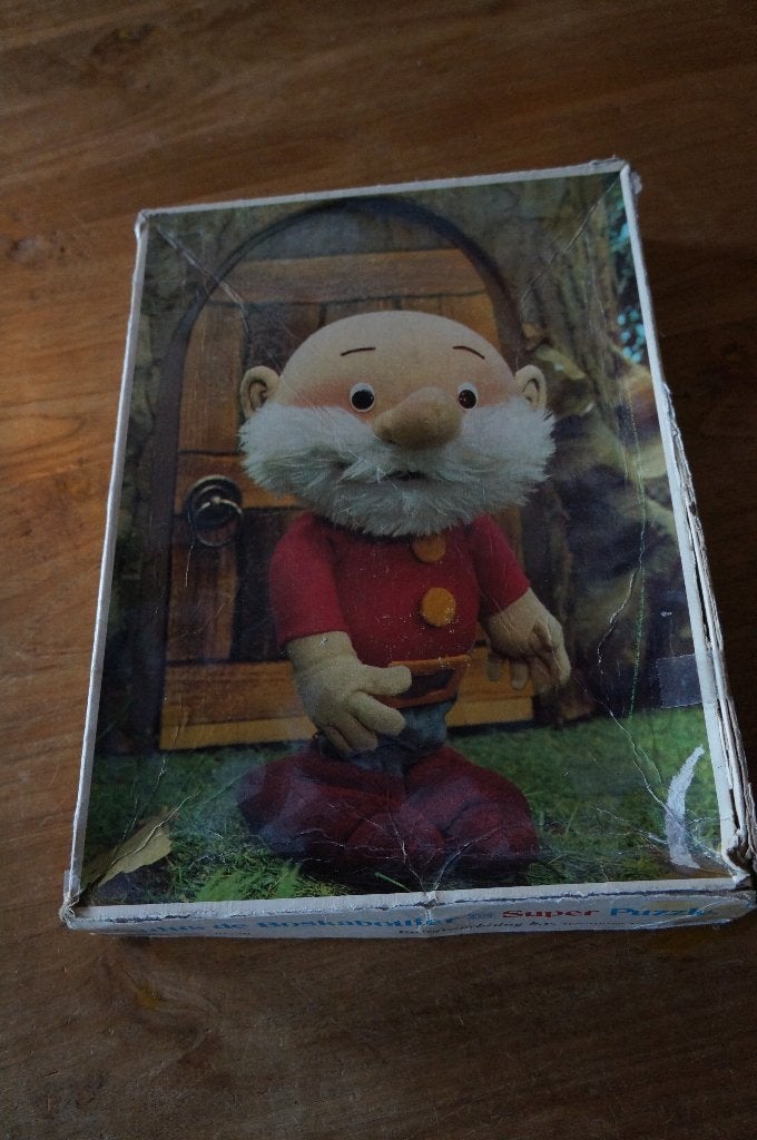Grote vloerpuzzel van Paulus de Boskabouter (RETRO), Ophalen of Verzenden, Overige typen
