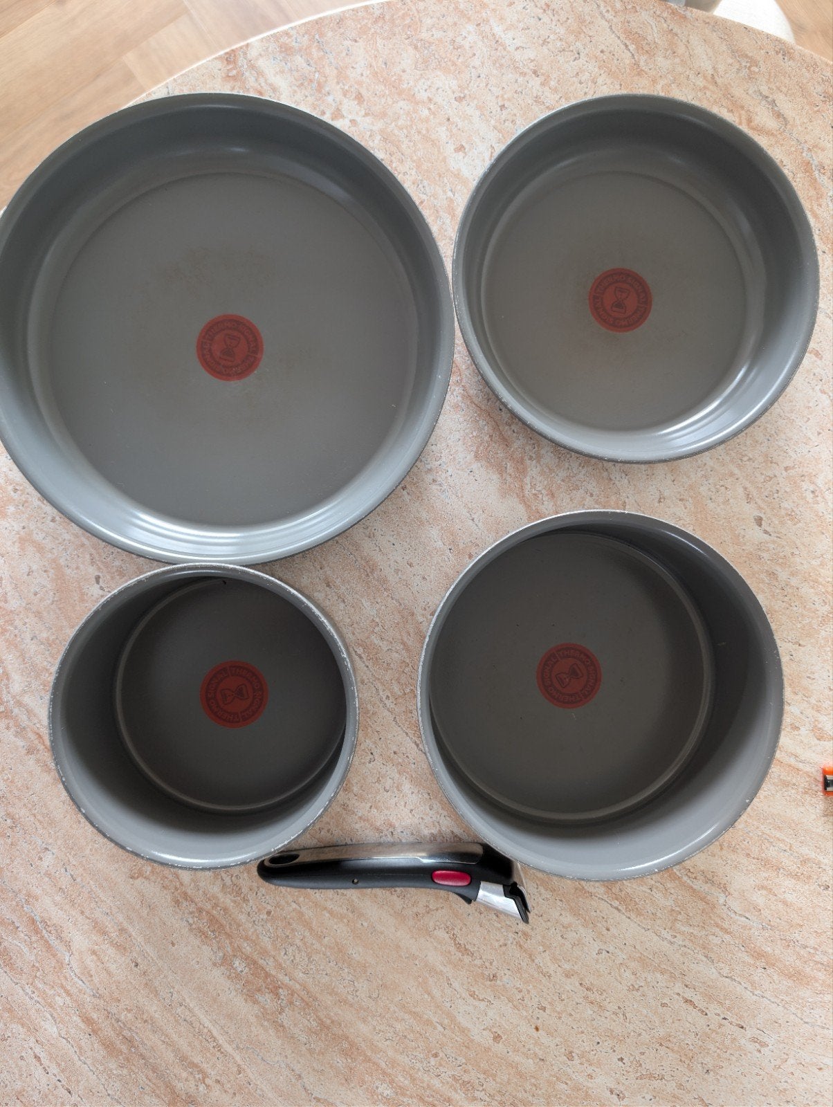 Tefal Ingenio Renew pannenset, Ophalen, PFAS-vrij, Pannenset, Steen/keramiek