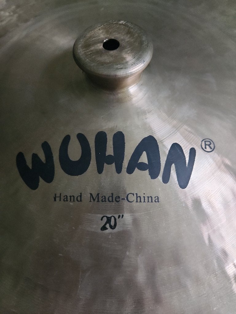 Te Koop Wuhan 20"China Cymbal, Ophalen of Verzenden, Zo goed als nieuw, Overige merken