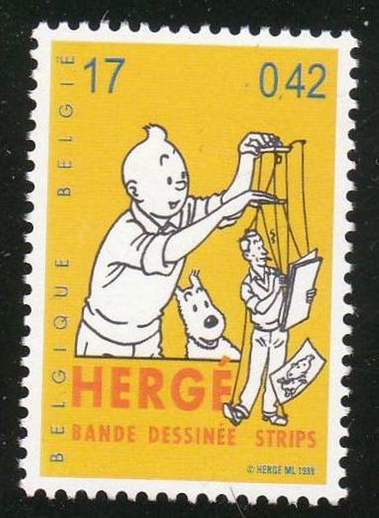 Belgie 1999 Kuifje Hergé Tintin MNH, Ophalen of Verzenden, Postfris