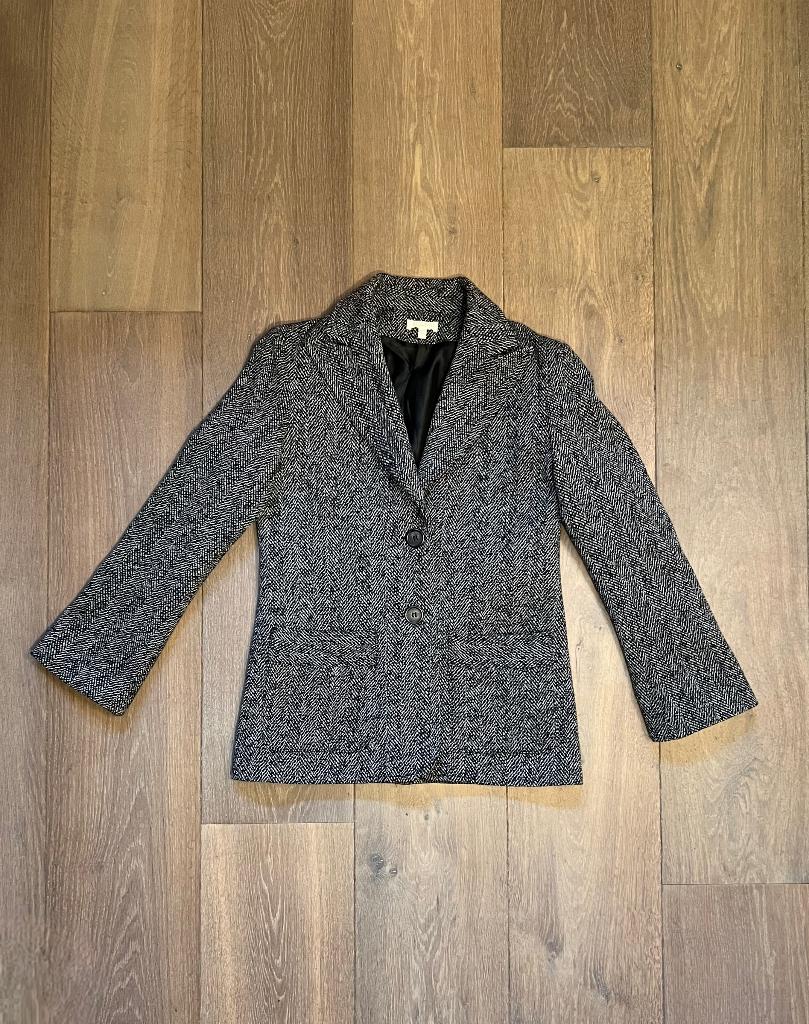 Nieuw KOOKAÏ tweed jasje, wol; iets uitlopende mouwen; mt 40, Maat 38/40 (M), KOOKAÏ, Nieuw, Ophalen of Verzenden