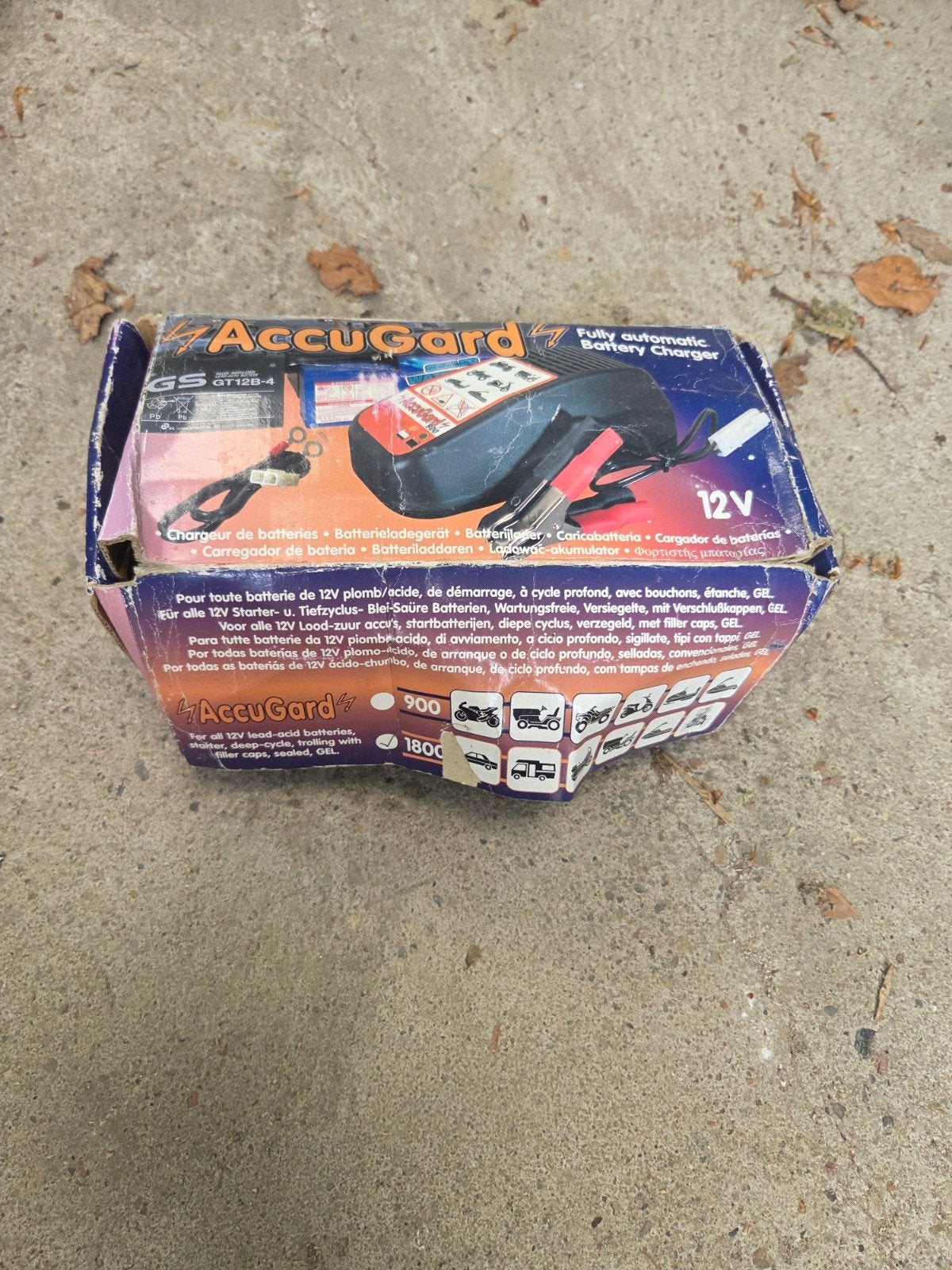 AccuGard 1800 Automatische Acculader 12V, Ophalen of Verzenden, Gebruikt, Universele onderdelen