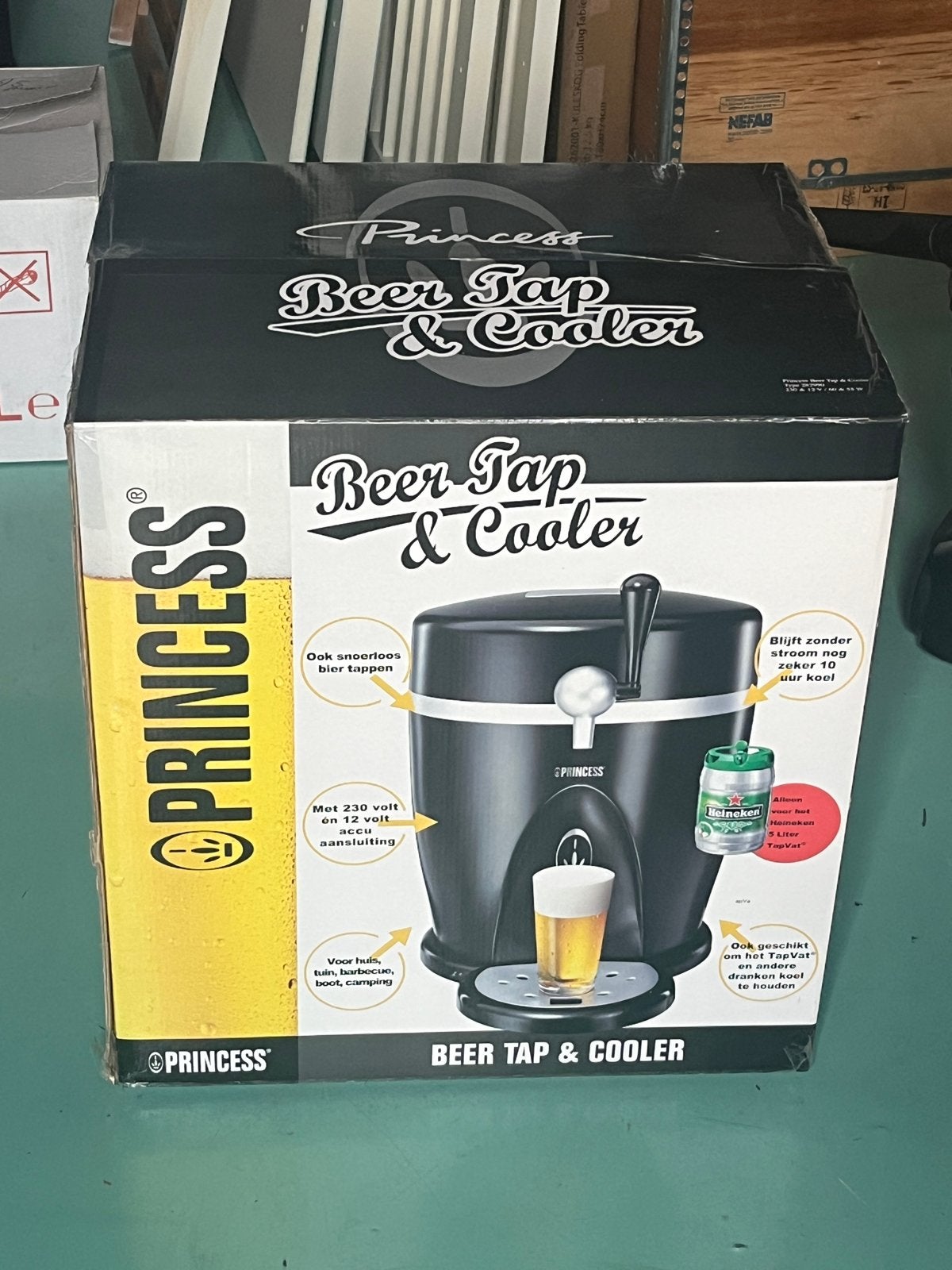 Princess Biertap & Cooler - Nieuw in doos, Ophalen, Nieuw