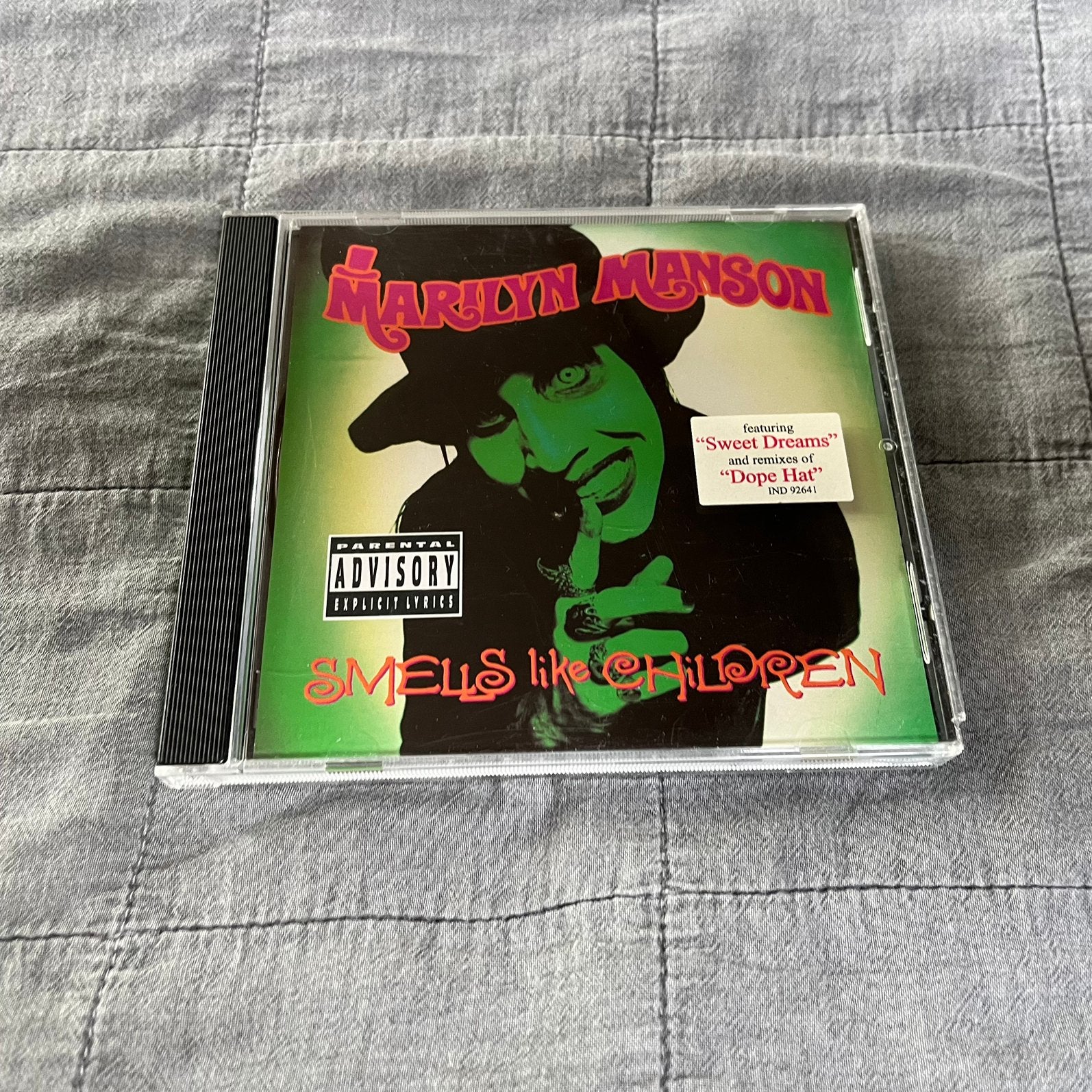 Marilyn Manson – Smells Like Children (CD, 1995) Nette staat, Cd's en Dvd's, Ophalen of Verzenden, Zo goed als nieuw, Hardcore