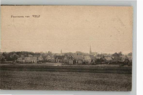 Velp Panorama st 1916  uitg P.J.H.D. Thiele, Ophalen of Verzenden, Voor 1920, Gelopen, Gelderland