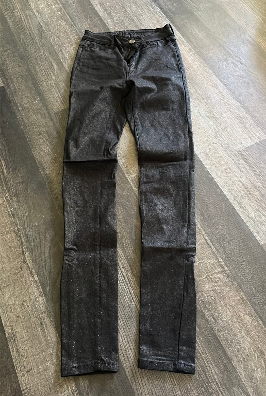 Vila broek zwart met glitters maat M, Maat 38/40 (M), Zwart, Nieuw, Ophalen of Verzenden